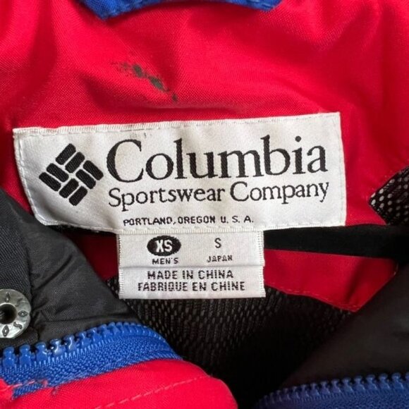 Columbia Sportswear OmniTech Vintage Colorblock Ski Jacket Men's Size XS - Picture 3 of 7